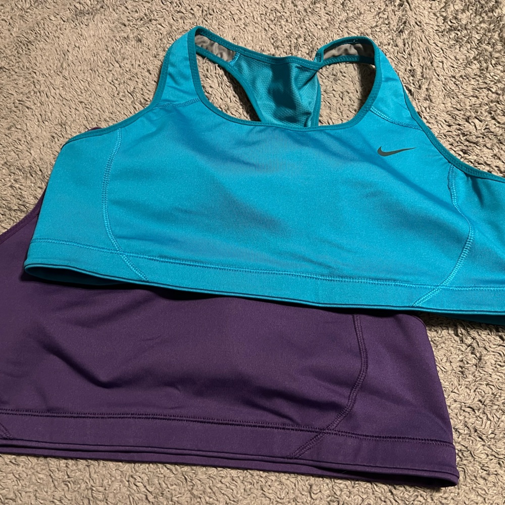 Nike and Jockey over head sports bras bundle - XL